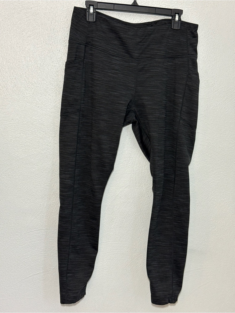 Mondetta Black Heathered Active Leggings